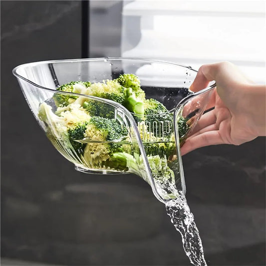 Multifunctional washing Drain Basket Household Vegetable Basin Kitchen